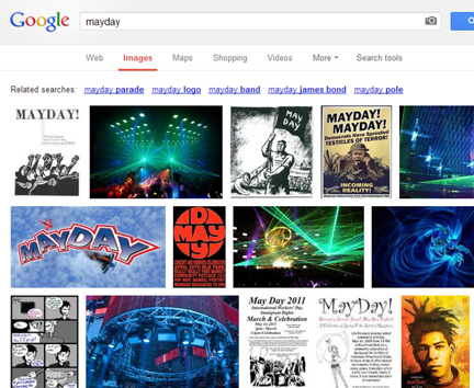 Mayday on the Google